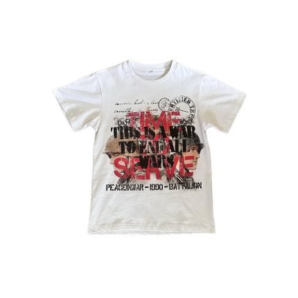 Peaceinwar Soldier Stamp T-Shirt