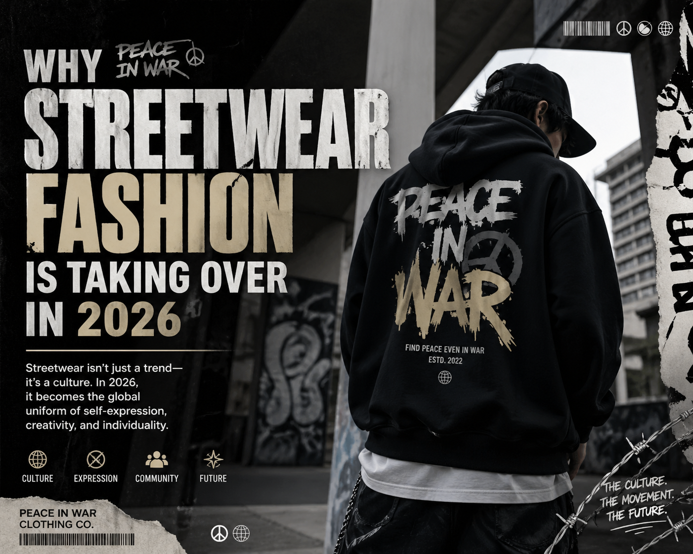 Peaceinwar Why Streetwear Fashion Is Taking Over in 2026
