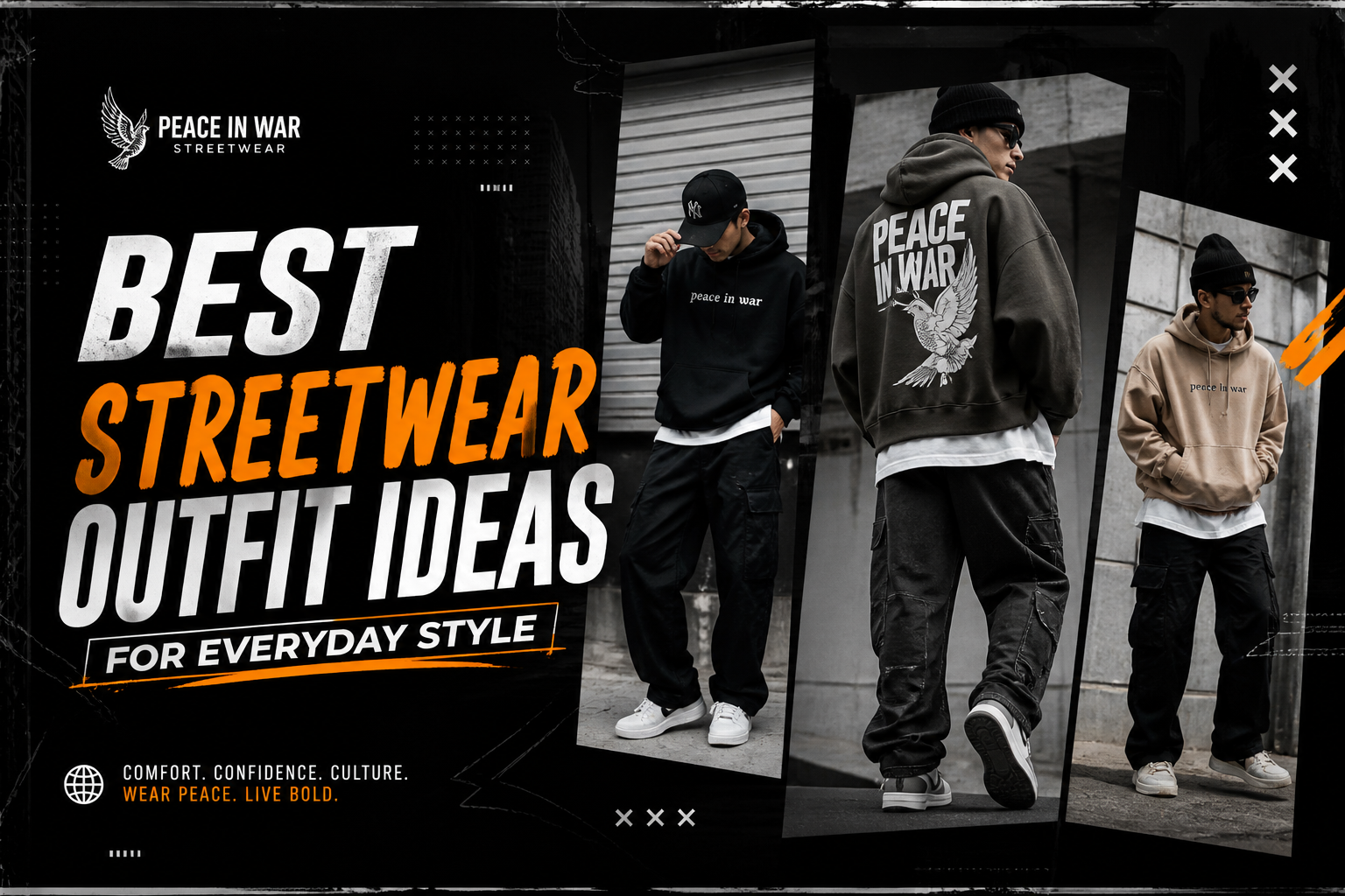 Peaceinwar Best Streetwear Outfit Ideas for Everyday Style