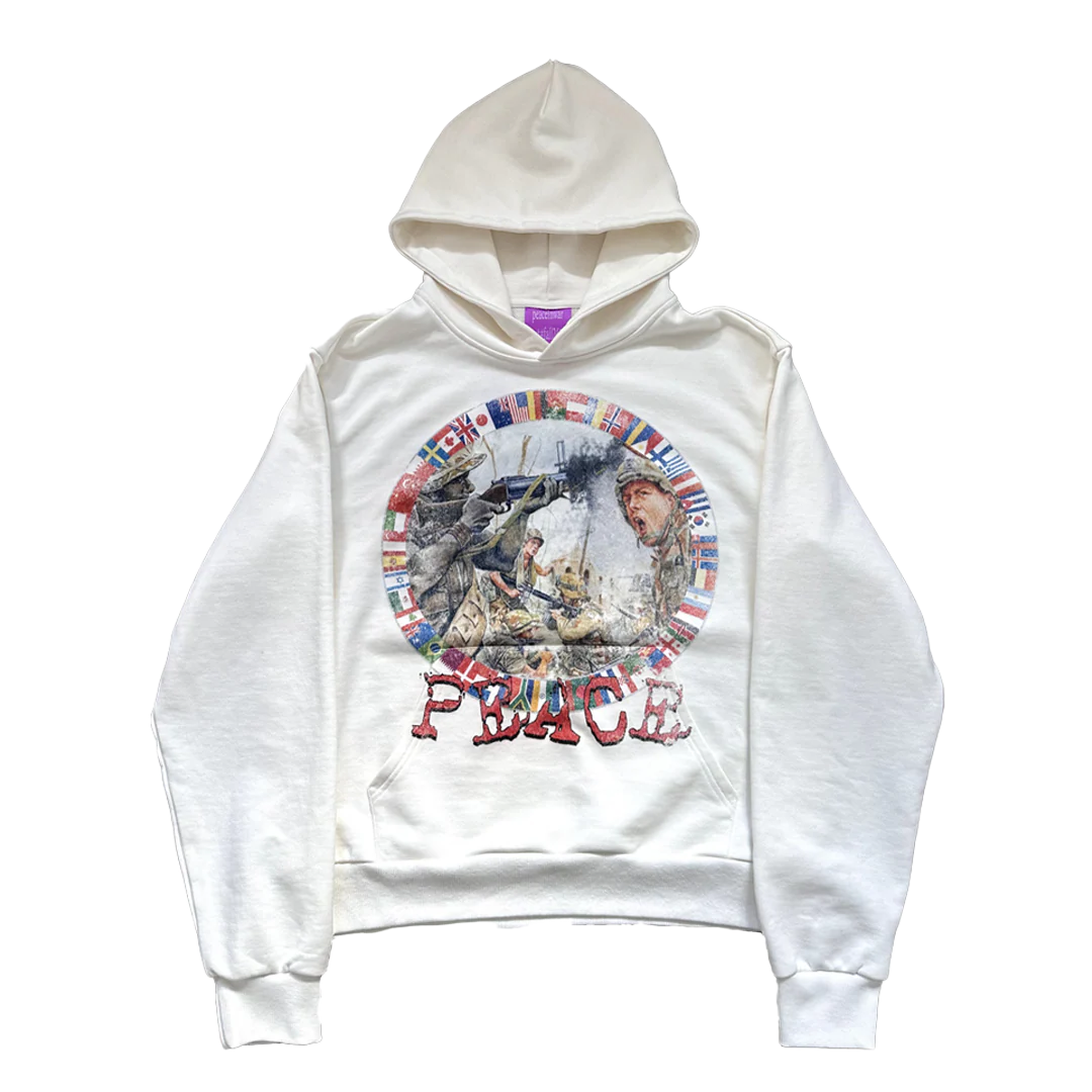 Peace In War “War” Hoodie Peace In War “War” Hoodie