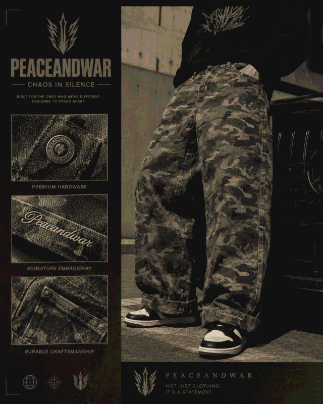 Peaceinwar Denim That Blends Modern Fashion