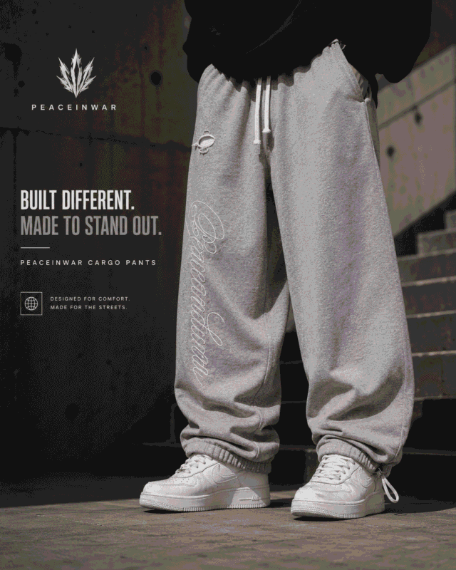Why Peaceinwar Cargo Pants Belong in Every Streetwear