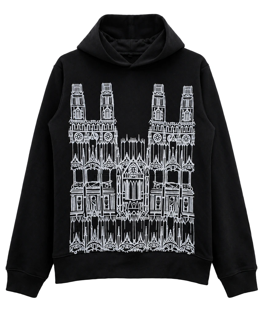 PEACE IN WAR CATHEDRAL HOODIE PEACE IN WAR CATHEDRAL HOODIE