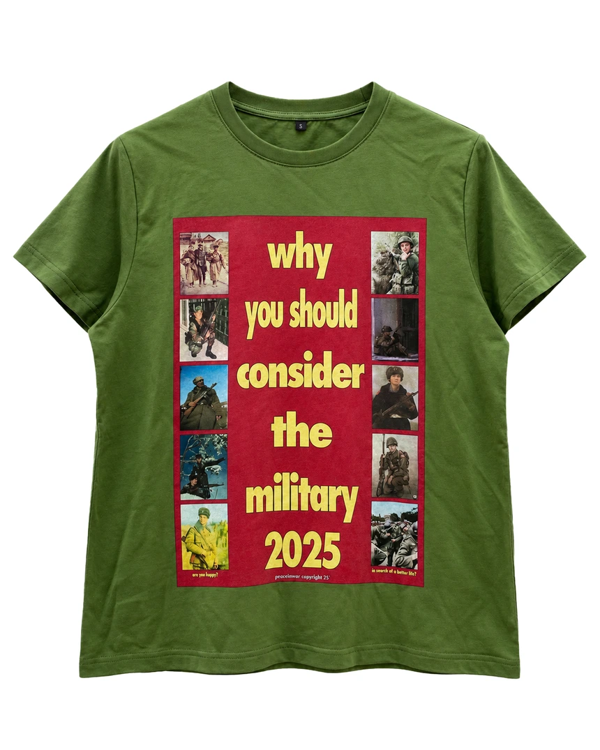 PEACE IN WAR PROPAGANDA TSHIRT PEACE IN WAR PROPAGANDA TSHIRT