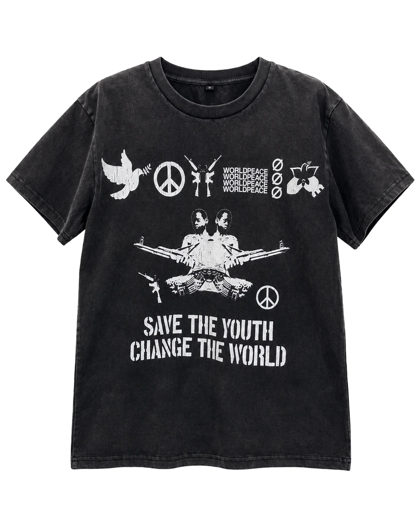 PEACE IN WAR YOUTH TSHIRT PEACE IN WAR YOUTH TSHIRT